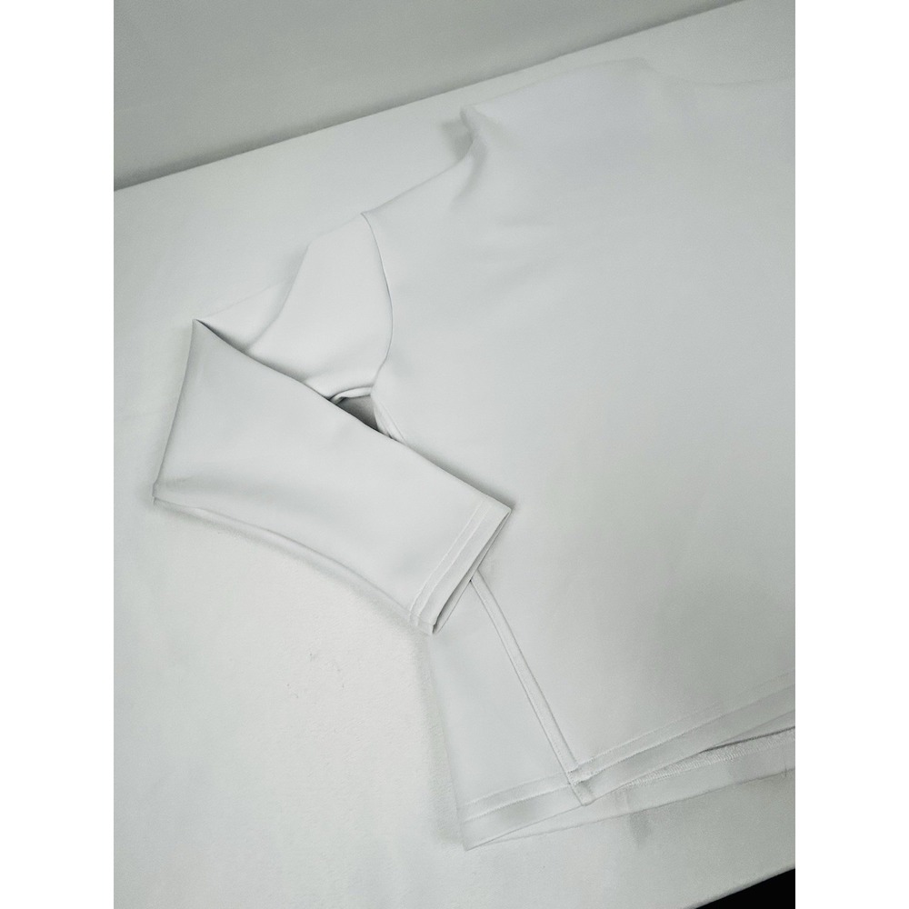 Aday Mock Neck Like a Boss Women's Medium TLS-WHT-96MD - Picture 2 of 6